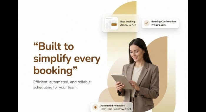 Most scheduling tools stop at booking. Calenix goes further.