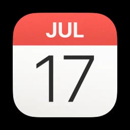 Apple Calendar logo