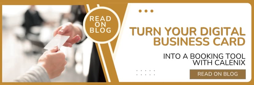 How to Add a Booking Link to Your Digital Business Card